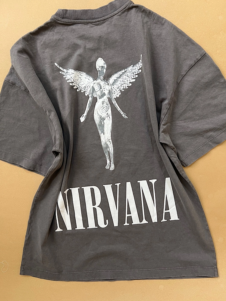 تیشرت یونیسکس ۱۴۷۲ - Nirvana سایز اسمال