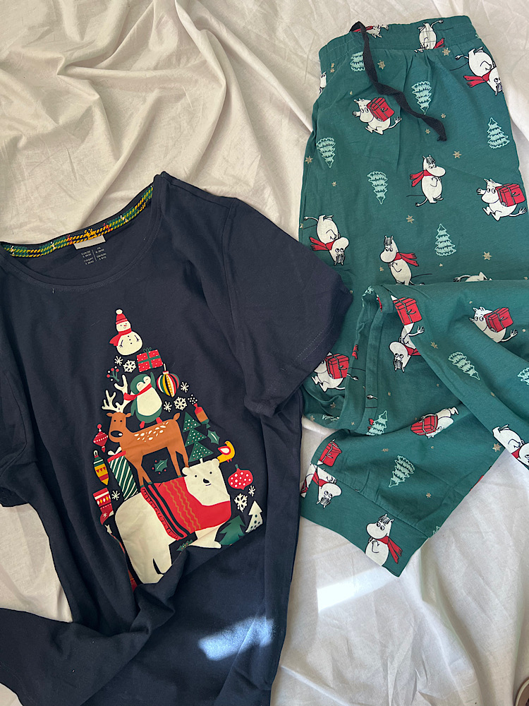 تیشرت کریسمس سرمه ای ۲۰۹۶