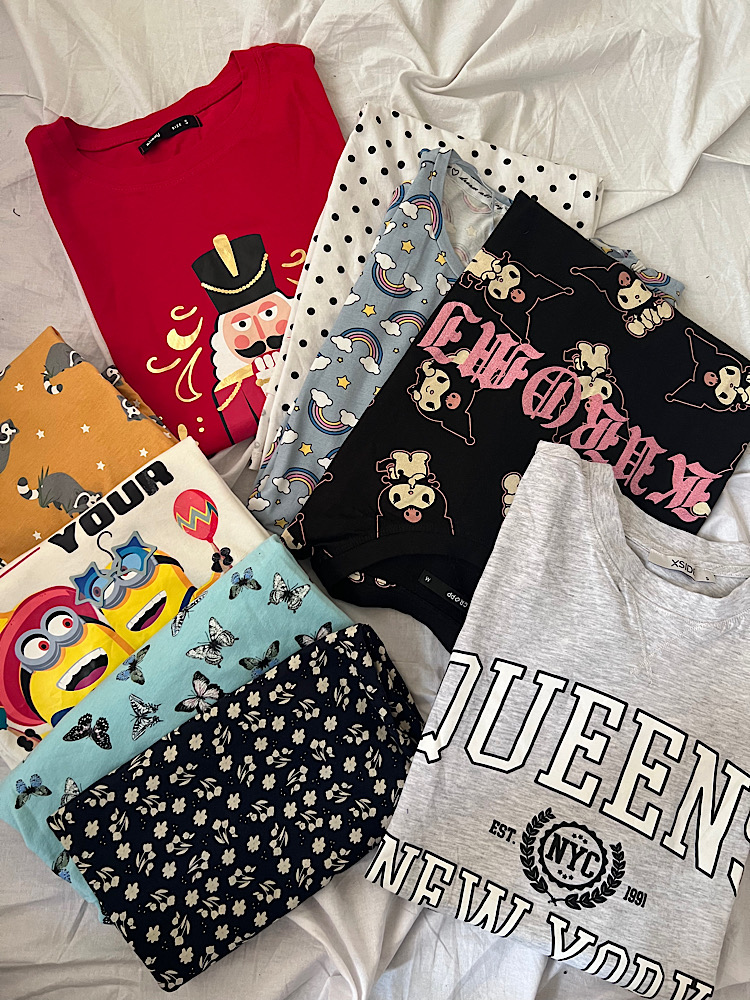 تیشرت میکس زنانه۲۱۲۸