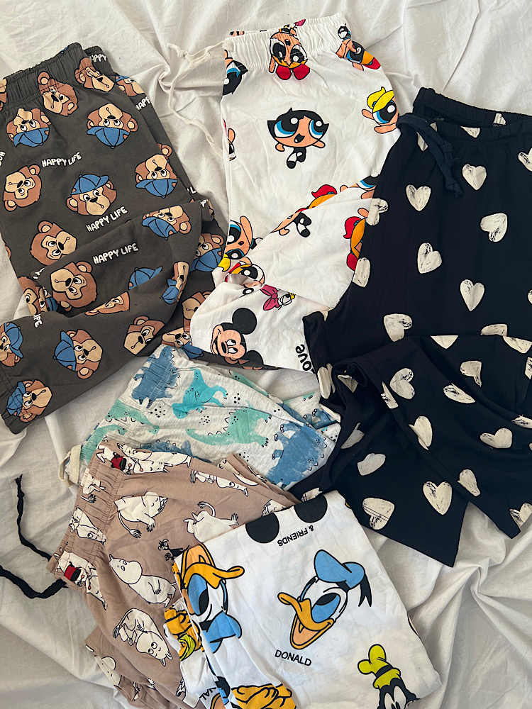 شلوارک نخی راسته ۲۱۵۰