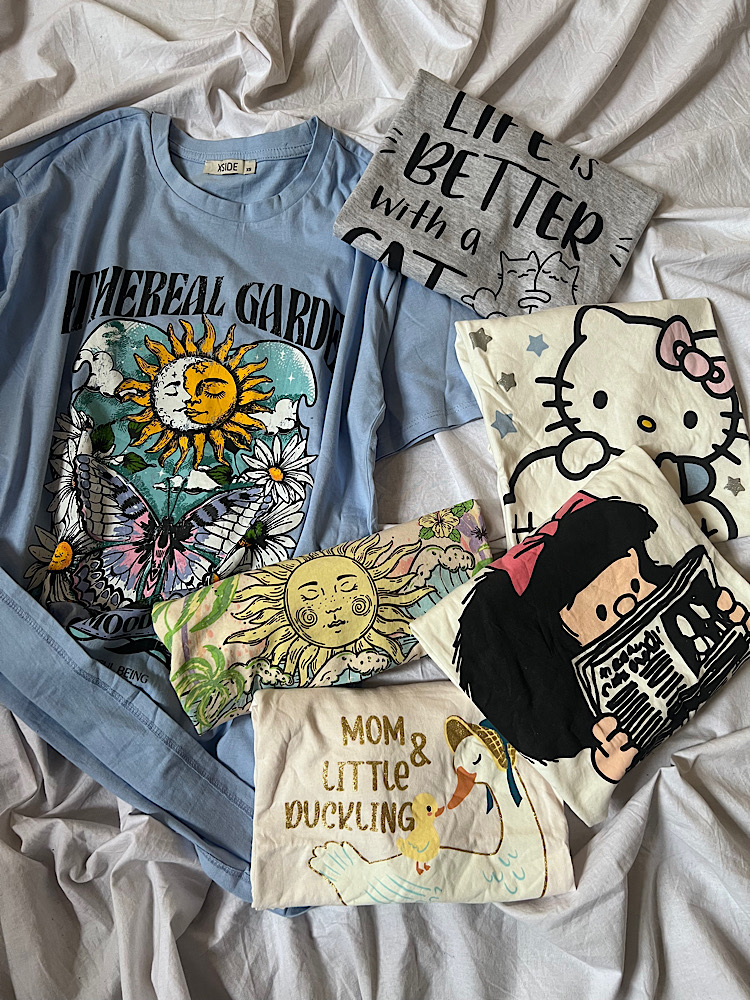 تیشرت میکس عروسکی۲۱۵۴