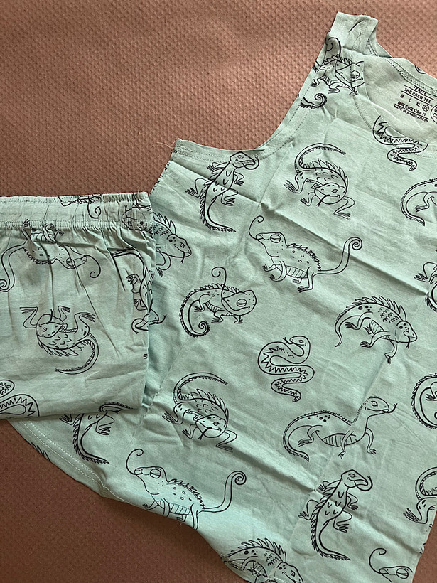 تاپ شلوارک زنانه نخی ۶۸۱ H&M