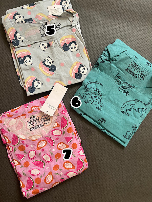 تاپ شلوارک زنانه نخی ۶۸۱ H&M