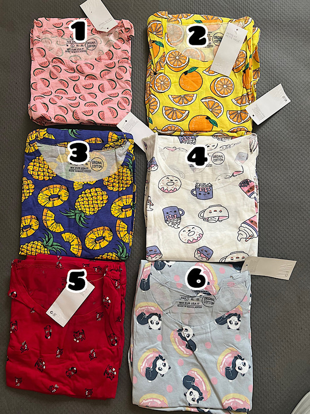 تاپ شلوارک زنانه نخی ۶۸۲ H&M