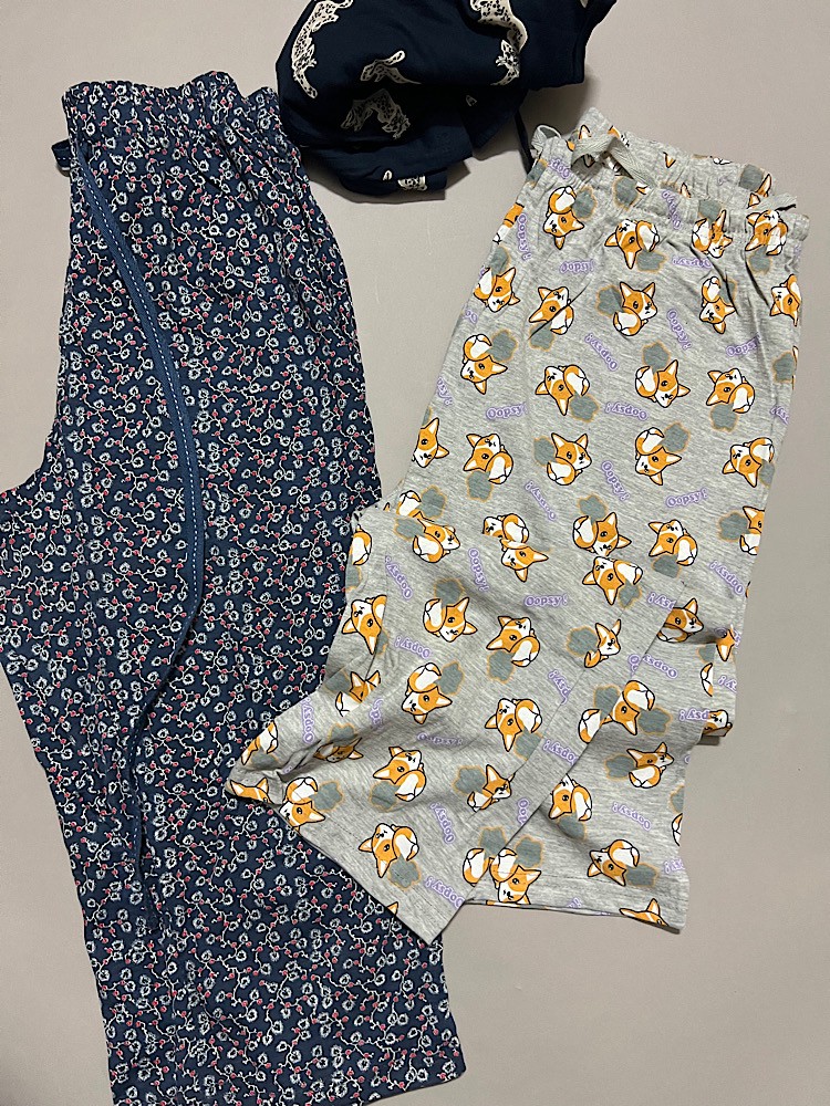شلوارک نخی زنانه H&M
