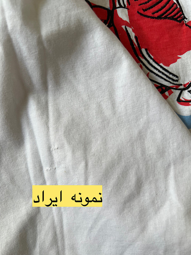 تیشرت باکسی (ایراددار) کد:۶۷۹
