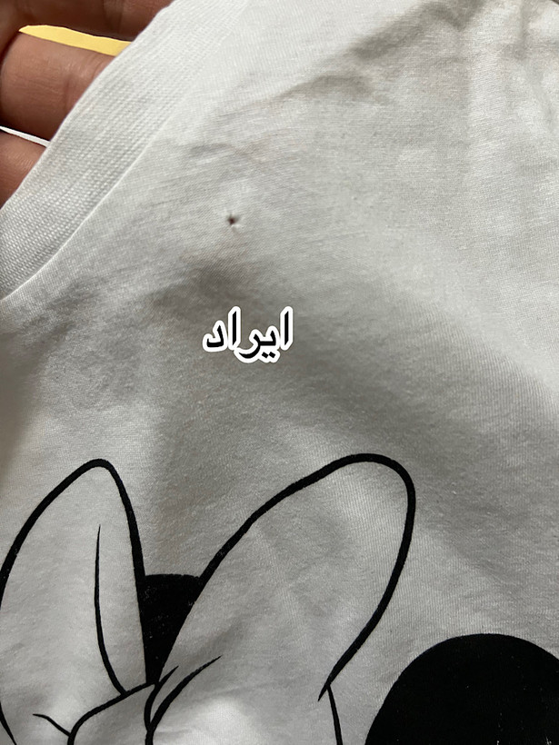 تیشرت زنانه (ایراددار) کد:۵۹۹